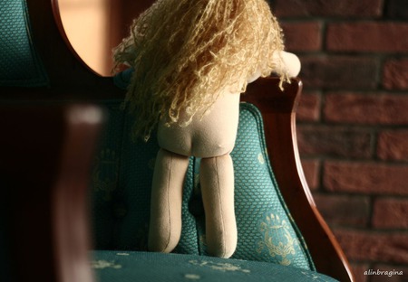 Игровая кукла в вальдорфском стиле ручной работы на заказ