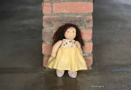 Кукла вальдорфская Натали ручной работы на заказ