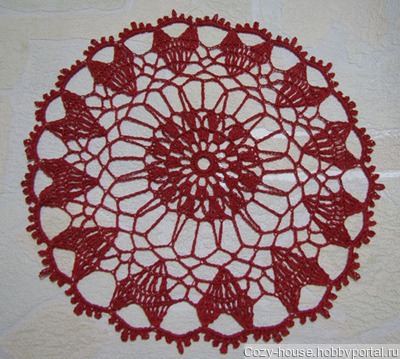 ���������� "Heart�s Desire Doily" (�������� �������) ������ ������ �� �����