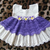 Платье-сарафан для малышки "Анютка"