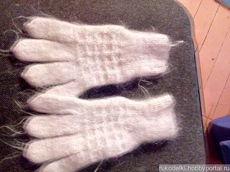 Перчатки вязанные ручной работы на заказ