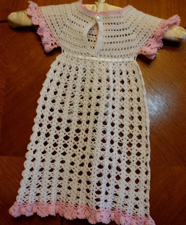 Платье крестильное для девочки ручной работы на заказ