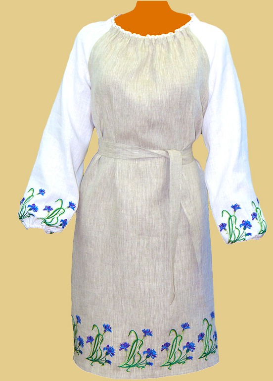 Купить Льняное Платье В Интернет Магазине Василек