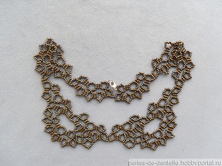 Ожерелье-воротник бронзовый ручной работы на заказ