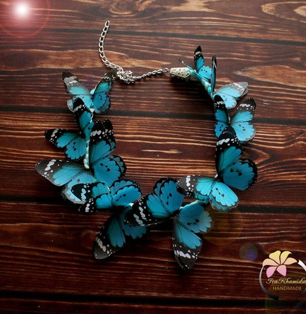  "Turquoise butterflies"        