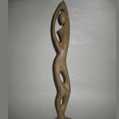Скульптура из дерева Грация