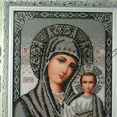 Икона Божьей Матери "Казанская" (венчальная икона)