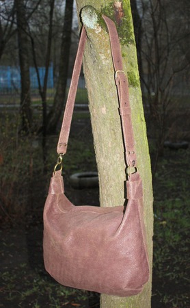 "Приятельница" женская сумка из натуральной кожи ручной работы на заказ