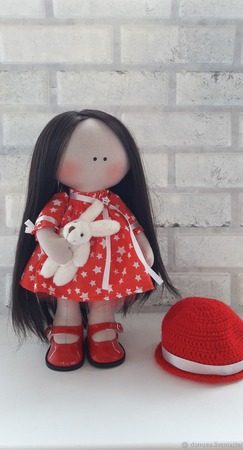 Кукла текстильная ручной работы на заказ