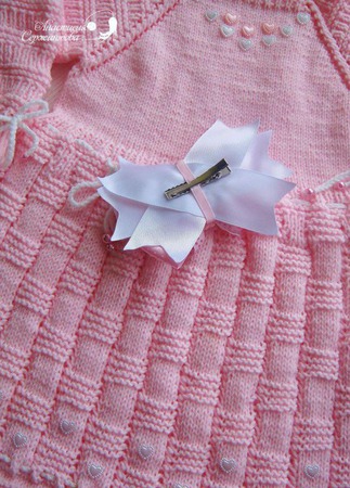 Платье для девочки "Сердечко" ручной работы на заказ