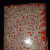 Обложка на паспорт "Розы"