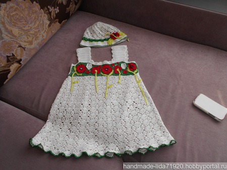 Платье для девочки ручной работы на заказ