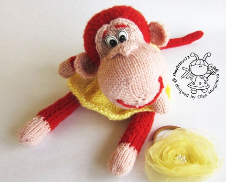Мастер-класс "Маленькая обезьянка - егоза" ручной работы на заказ