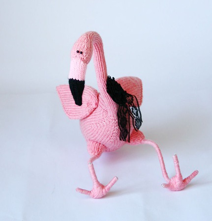 Мастер-класс "Розовый Фламинго" ручной работы на заказ