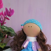 Малышка Лали (текстильная кукла ручной работы)