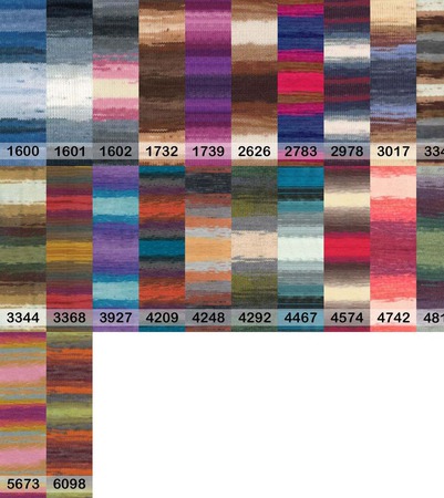 ����� Alize Lanagold batik 49% ������ 51% �����, 100 �� 240 �. ������ ������ �� �����