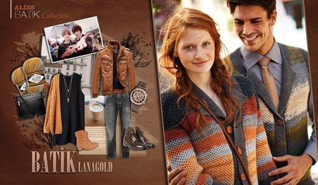 ����� Alize Lanagold batik 49% ������ 51% �����, 100 �� 240 �. ������ ������ �� �����
