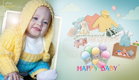 ����� Alize Happy baby 65 % ����� 35 % ��������, 100 �� 350 �. ������ ������ �� �����
