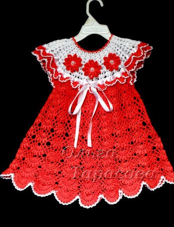Мастер-Класс по вязанию авторского детского платья (основы) ручной работы на заказ