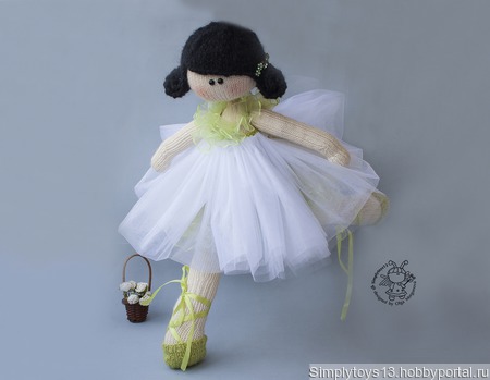 Мастер-класс "Кукла балерина" ручной работы на заказ