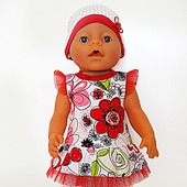 Комплект одежды для куклы Бэби Борн