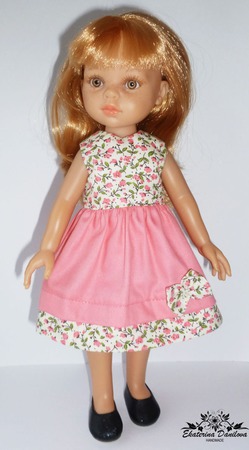 Платье для куклы Paola Reina ручной работы на заказ