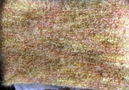 Снуд-шарф  легкий весенний "Пушистик" (полиамид) ручной работы на заказ