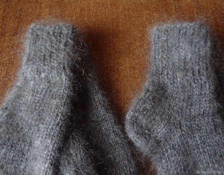 Пуховые детские носочки-тёплые, вязанные. ручной работы на заказ