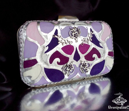 ����� �� ����������� ���� Art Deco lilac ������ ������ �� �����