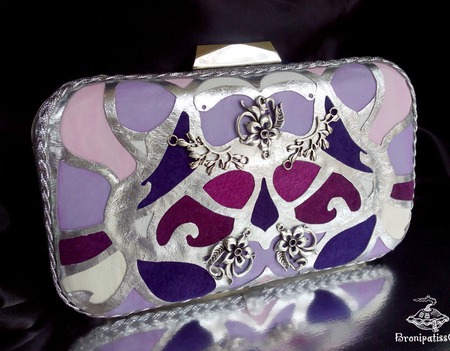 ����� �� ����������� ���� Art Deco lilac ������ ������ �� �����