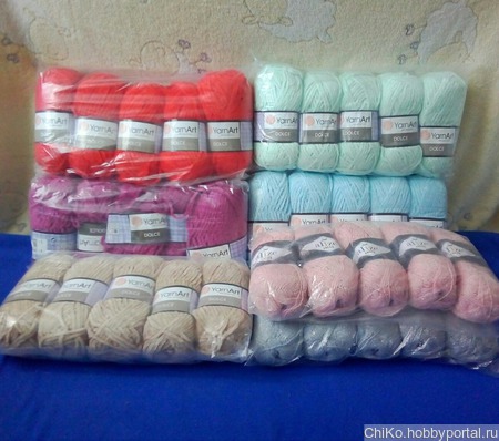 ����� YarnArt Dolce ������ ������ �� �����