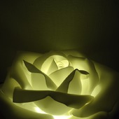 Светильник-ночник "Нежная роза"