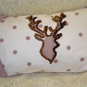 Декоративная подушка "Олень"