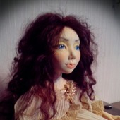 Авторская коллекционная кукла Берта