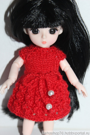 Платье для маленькой куколки ручной работы на заказ