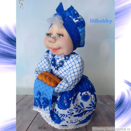 Кукла Баба на чайник грелка ручной работы на заказ