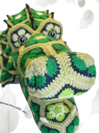 Мастер-класс Африканский Кроха-Дил крокодил из мотивов ручной работы на заказ