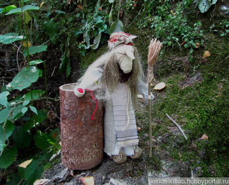 Народная кукла-оберег Баба Яга ручной работы на заказ