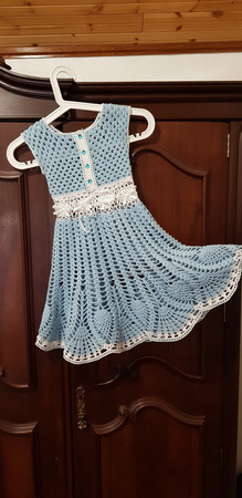 Платье для девочки ручной работы на заказ