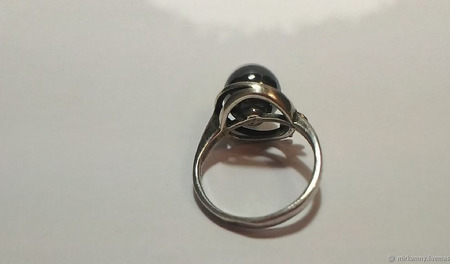 Кольцо с гематитом ручной работы на заказ