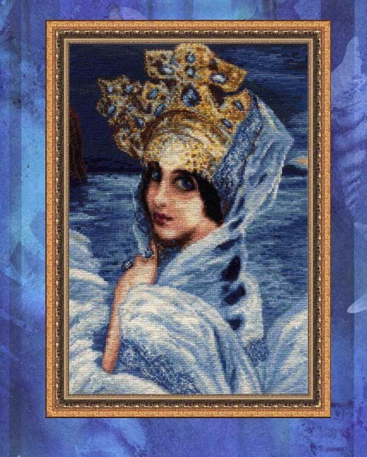 Вышитая картина "Царевна Лебедь" – купить в интернет-магазине ...
