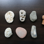 Морские камни набор 2  камешки для аквариума