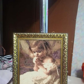 Картина "Маленькая девочка"