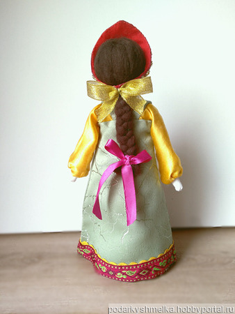 Кукла "Настенька" в русском народном костюме ручной работы на заказ