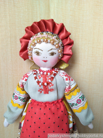 Кукла Серафима в костюме Орловской губернии ручной работы на заказ