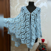 :  (shawl knit scarf)