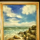 Картина "Берег моря"