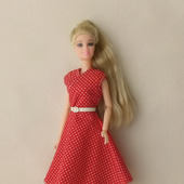 Платье для куклы Барби и ее аналогов