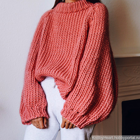 Модный вязаный свитер из перуанской шерсти ручной работы на заказ