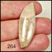 Лунный камень - натуральный камень - 39 х 14 х 5 мм